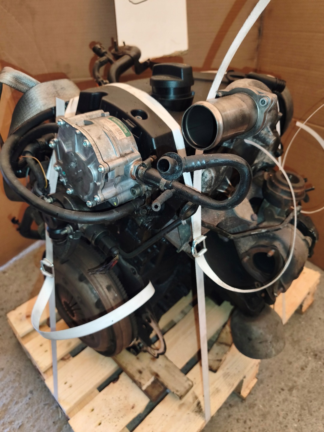 engine 1.9TDI AVB longitudinal complete PASSAT AUDI A4 DO MONTAZU FILM Z PRACY