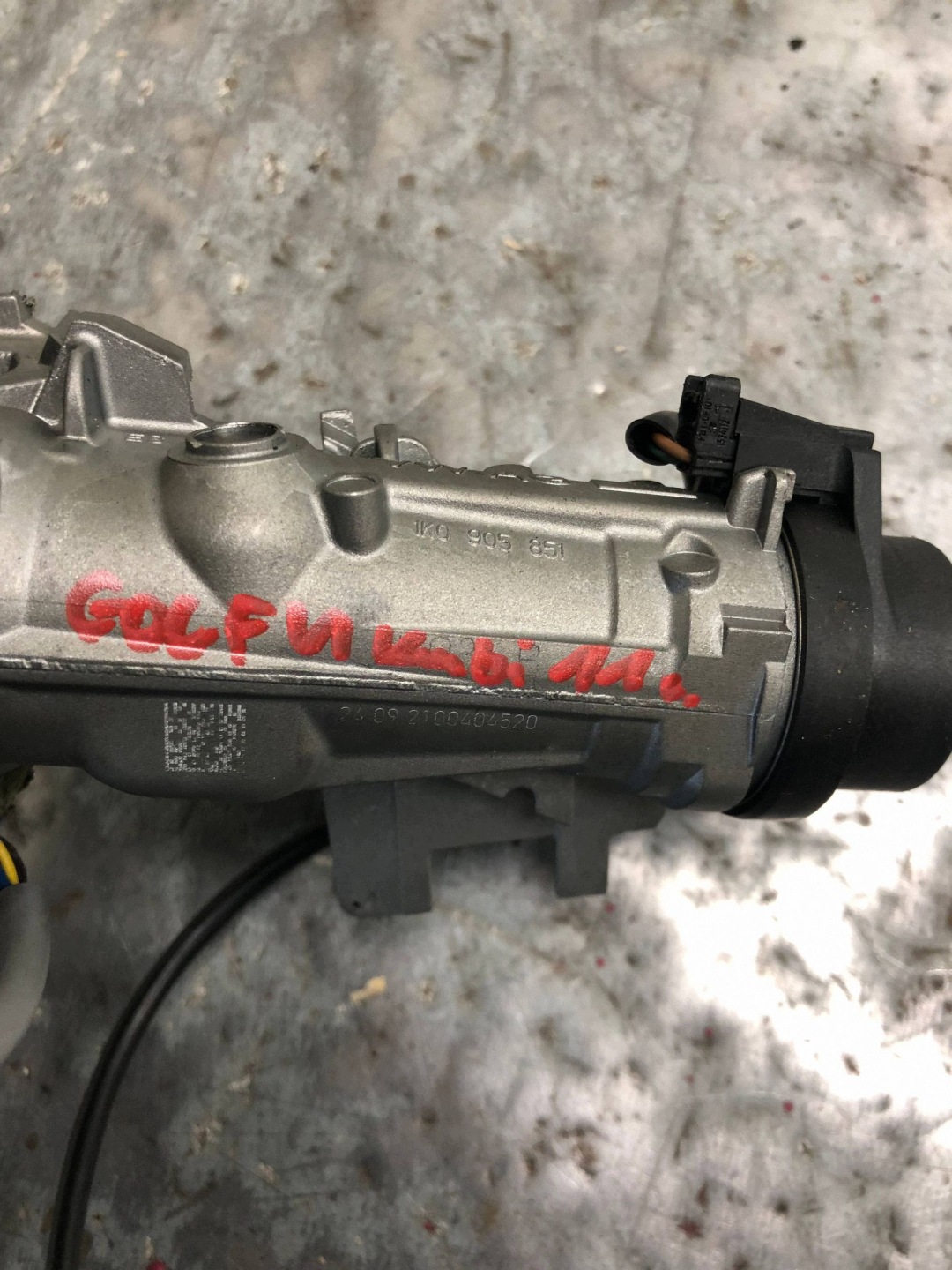 ignition + key VW GOLF VI KOMBI 1K0905851 1K0905865B