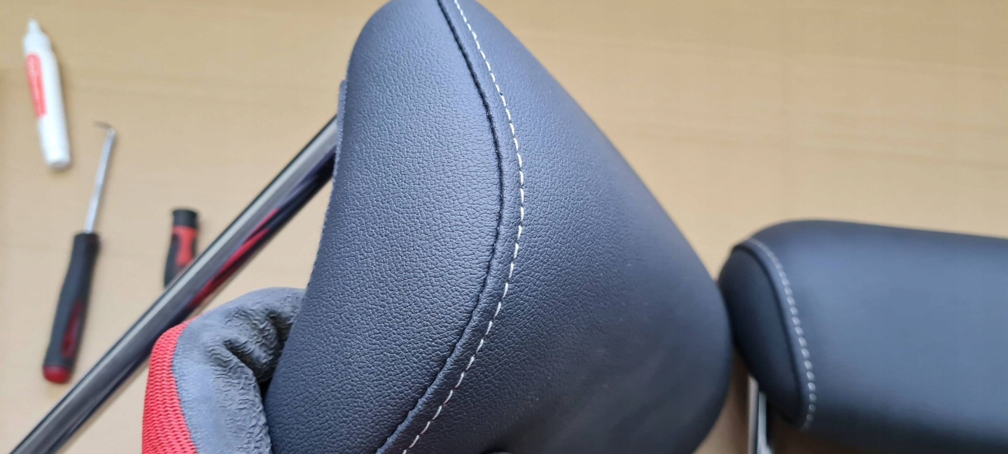 A6 C8 4K rest arm rests seat KANAPY rear part SLINE leather KOMPLET 3X