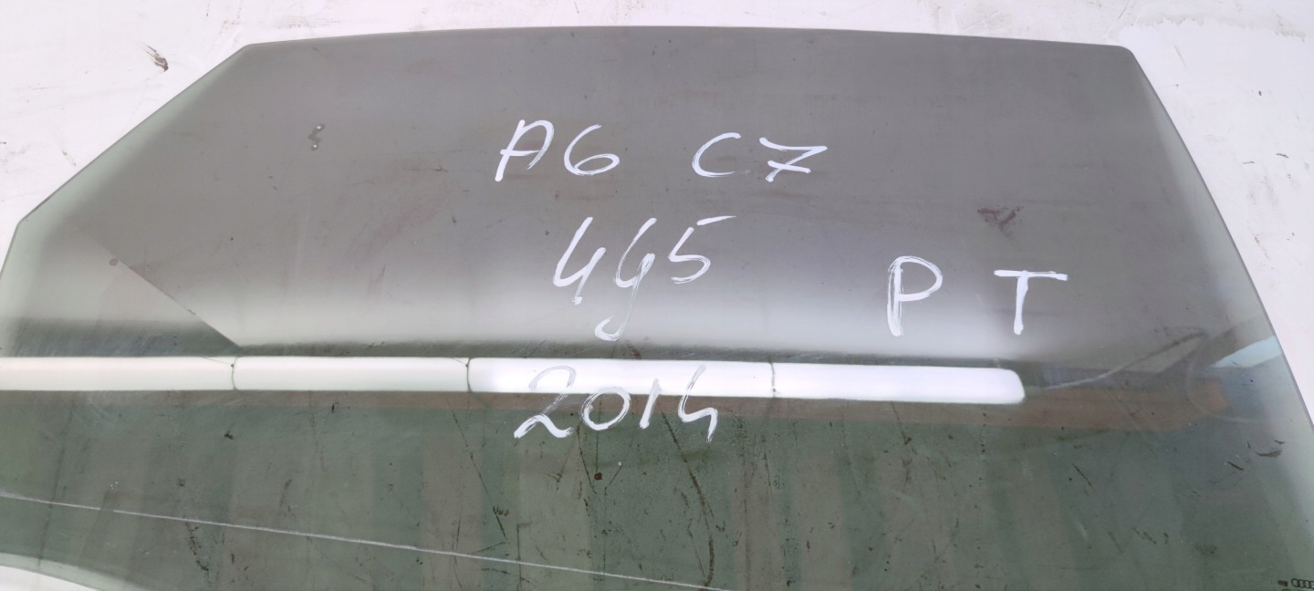 window side door right rear part AUDI A6 C7 4G5 sedan 2014R original !!!!