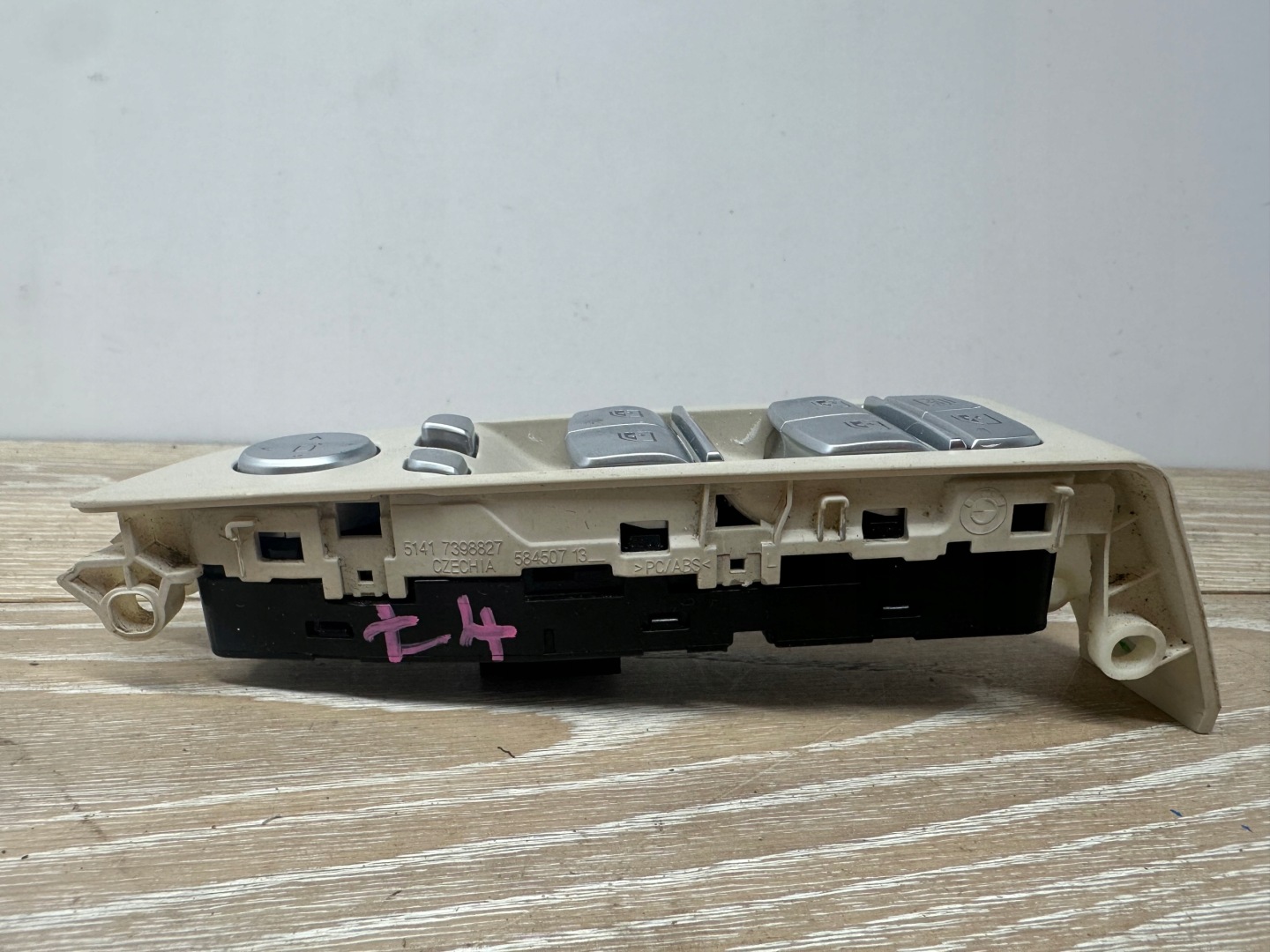 switch panel of the window Bmw 7 G11 7398827 9382503