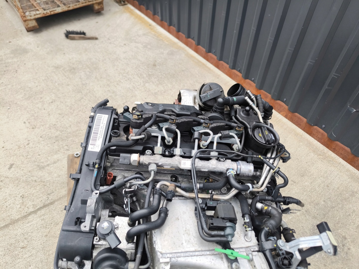 engine complete AUDI A4 B9 A5 Q5 A6 2.0 TDI DEU DEUA 149460 KM original !!