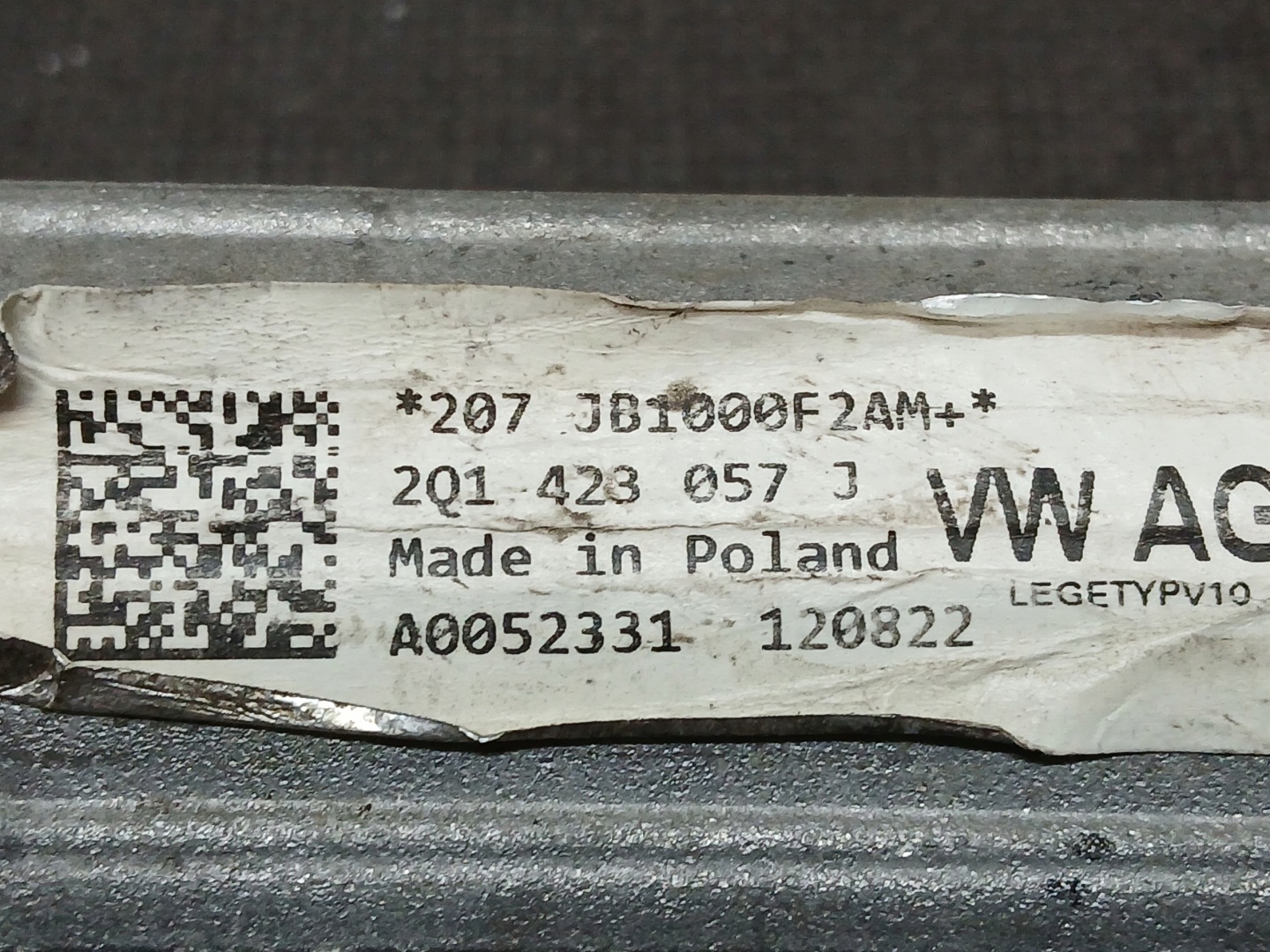 Boîter direction VW POLO 2Q1 2Q1423057J