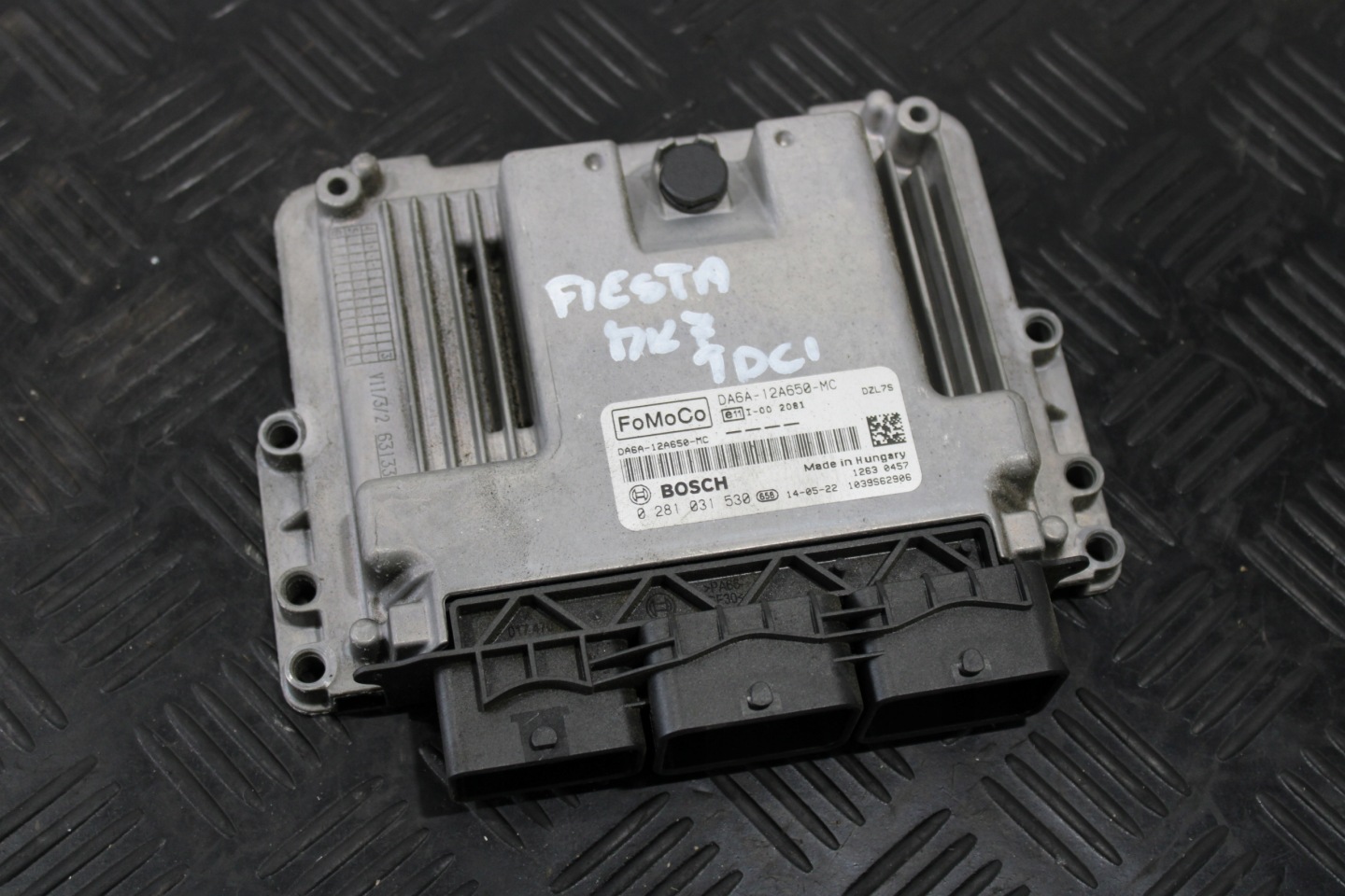 computer control unit of the engine FIESTA MK7 LIFT DA6A-12A650-MC
