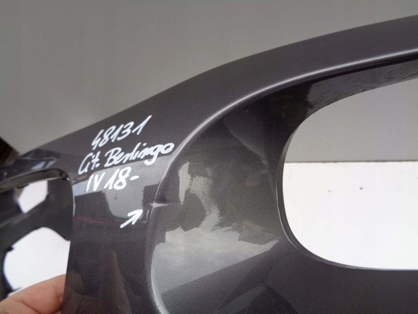 front bumper CITROEN BERLINGO IV 18- NR 48131