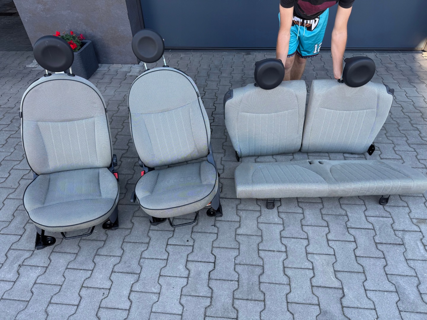 Fiat 500c 500 seats Komplet EU inner !