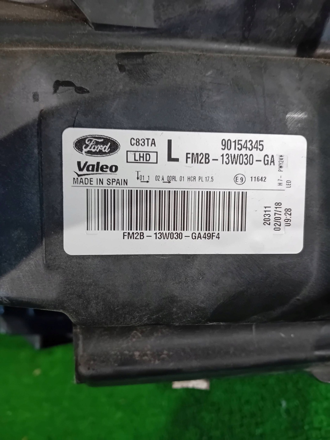 REFLEKTOR left front FORD S-MAX MK2 14- GALAXY MK4 LED FM2B-13W030-GA