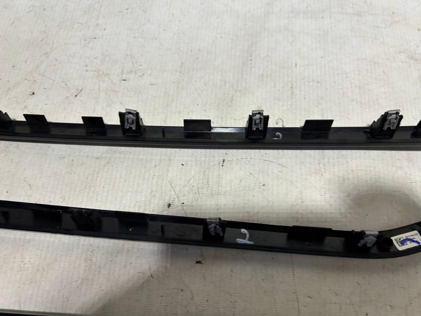 MERCEDES W212 DEKORY mouldings door KOMPLET