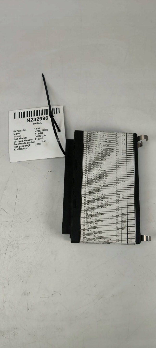 Module FR A2C53081759 MERCEDES ATEGO 815
