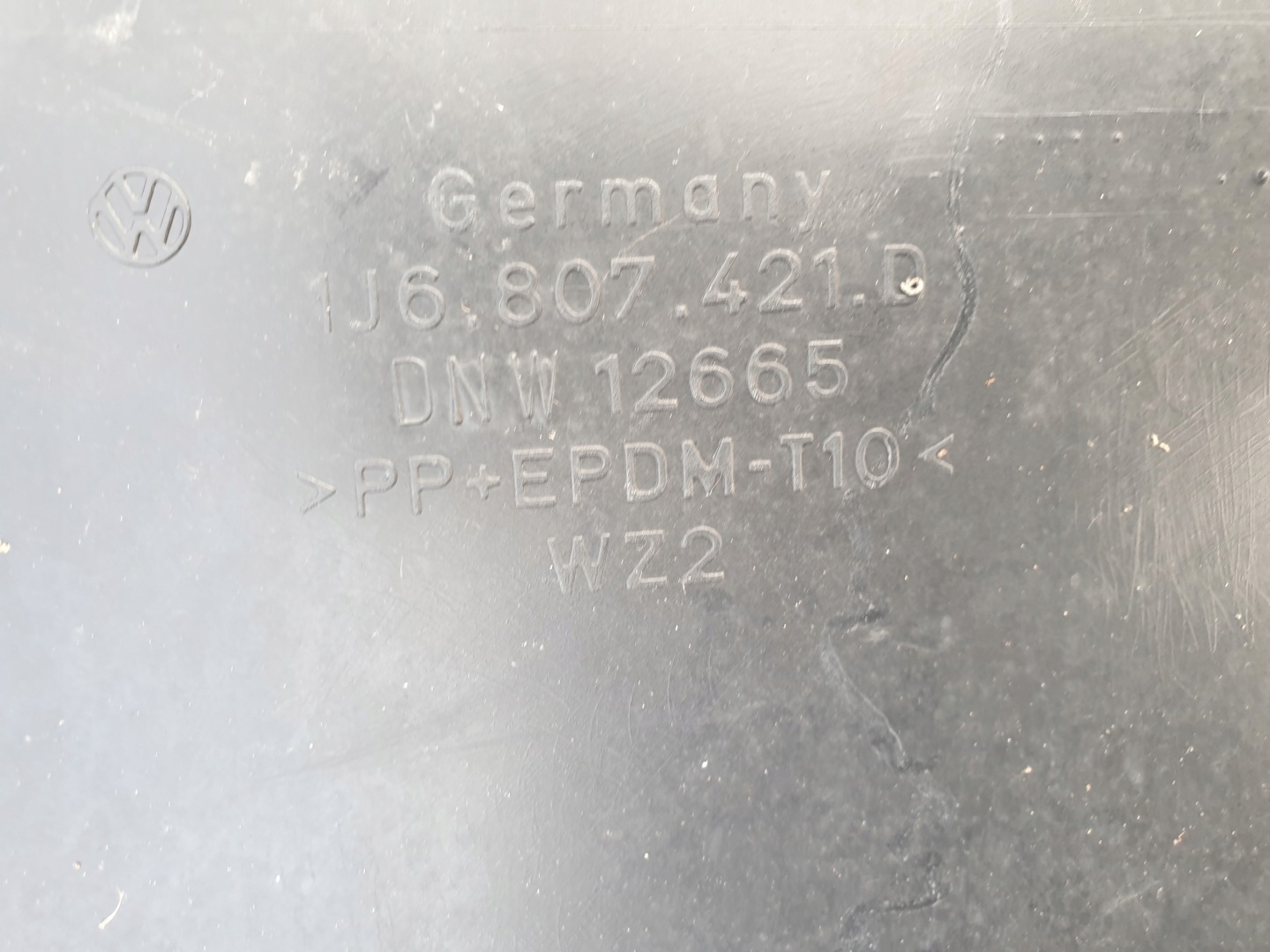 bumper rear rear part VW GOLF IV 4 HB 1J6