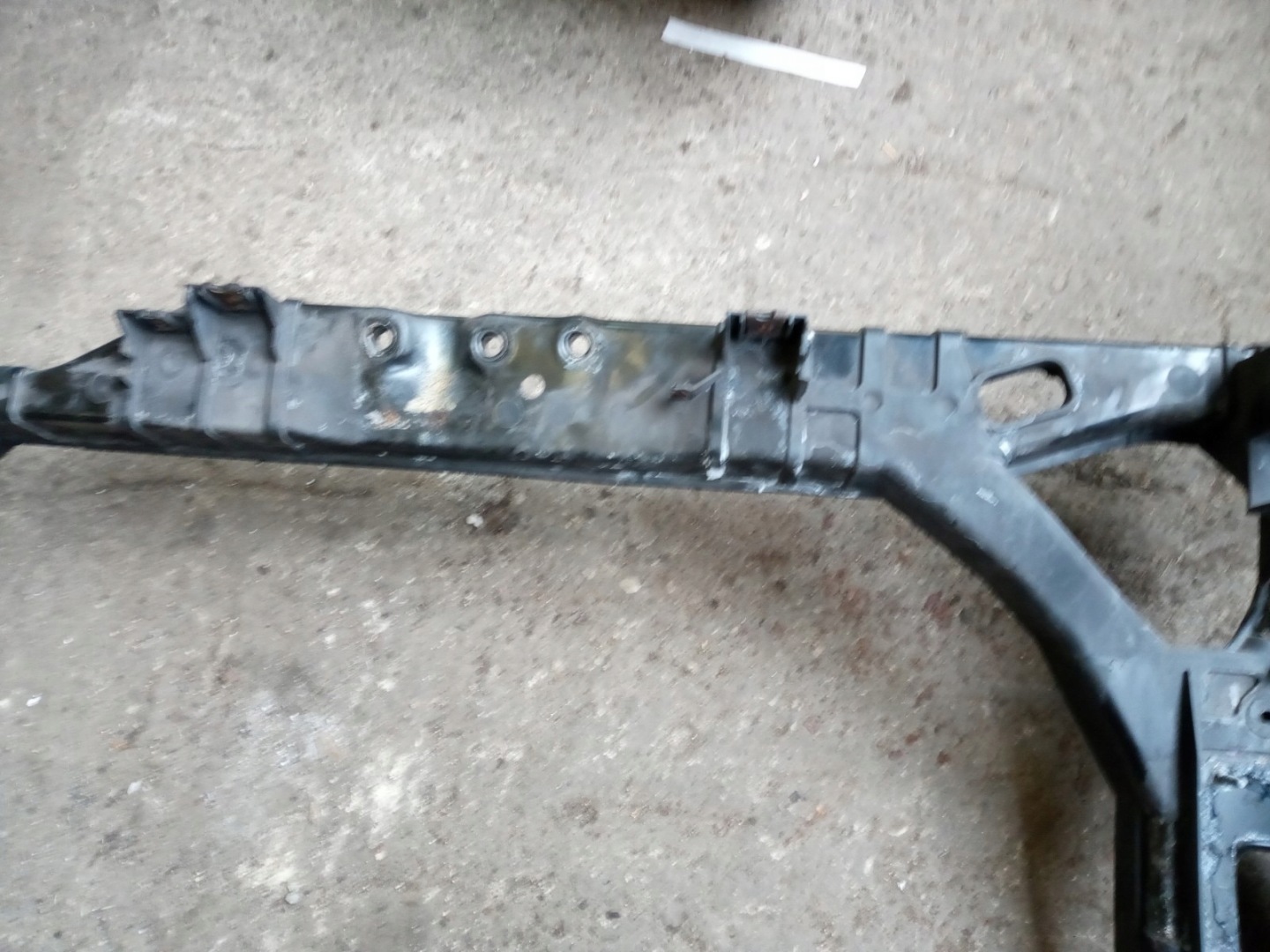 AUDI A5 A4 B8 support panel for radiators pillar frame front