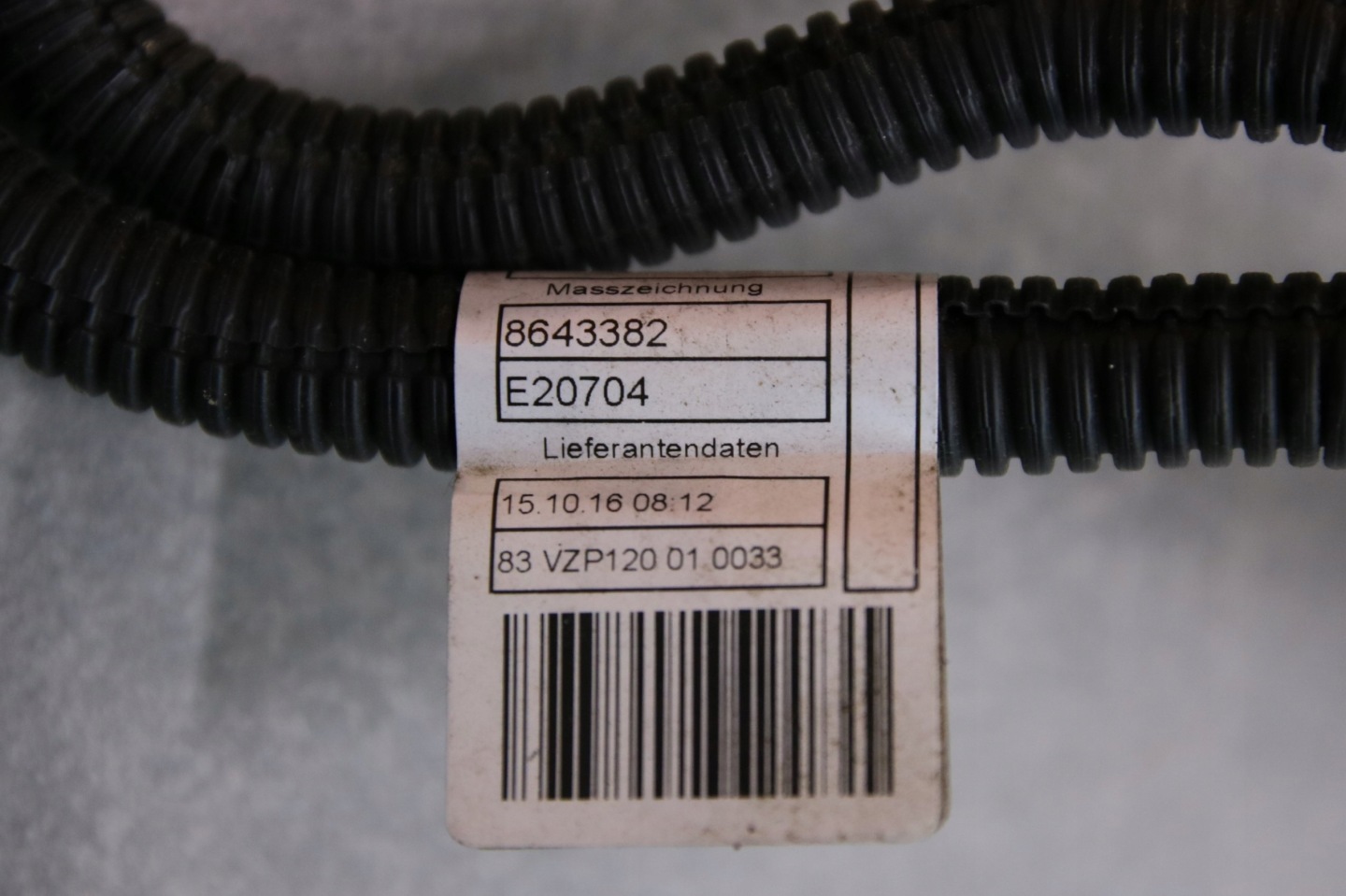 BMW X1 F48 28iX B46A20B bundle motor wiring complete USA 8634246