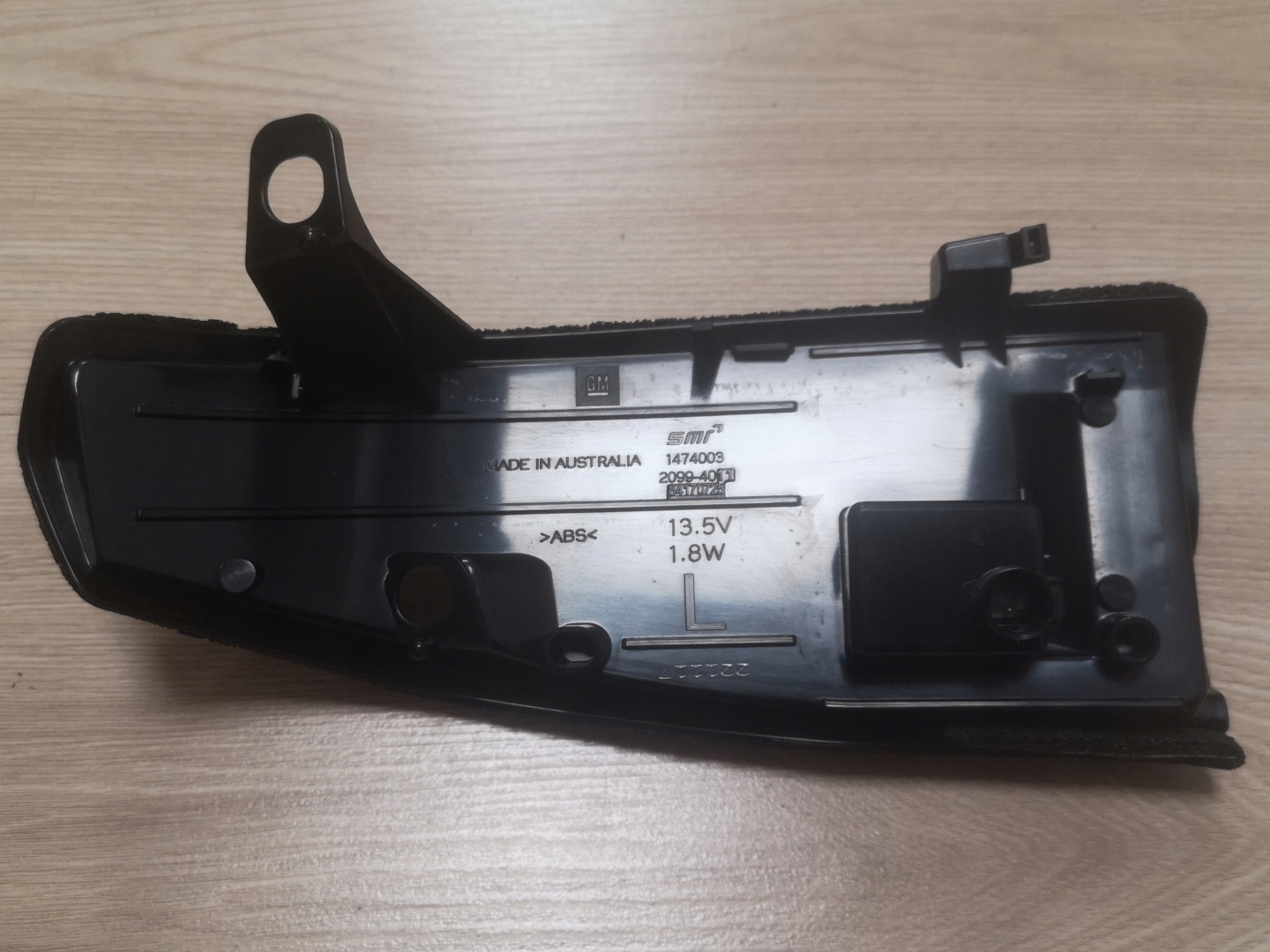 CHEVROLET CAMARO 2016r. - - ^ indicator LED of left mirrors OE