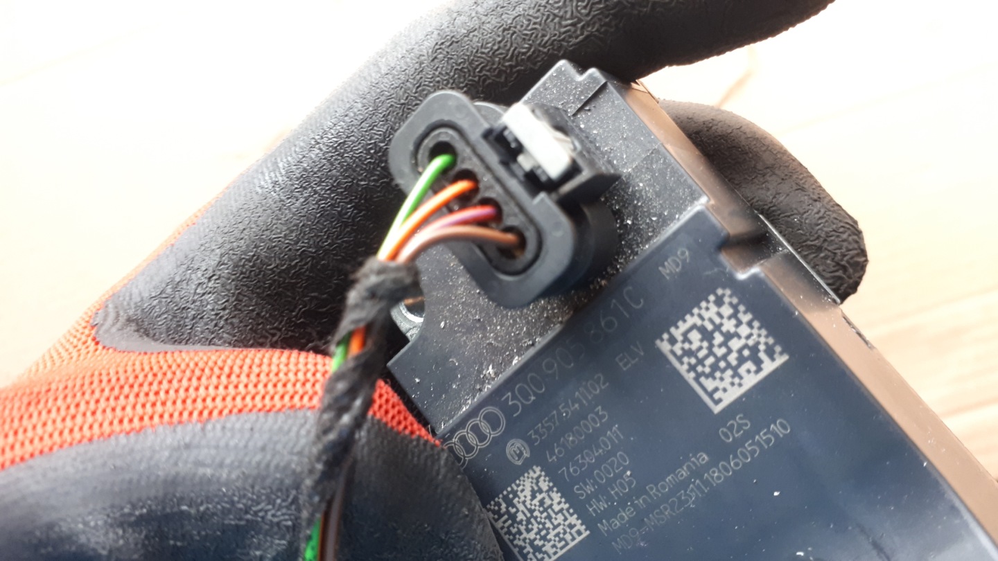 A4 B9 8W BLOKADA des Lenkrads 3C0905861C A5 8W