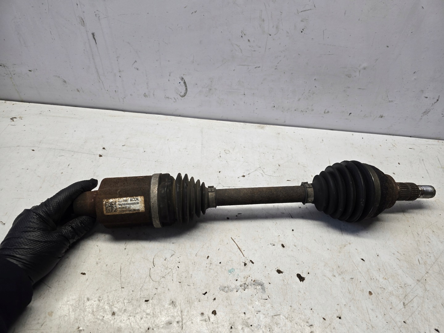 OPEL INSIGNIA B semi-axis right 84257941 ACDN 1.6 CDTI MANUAL