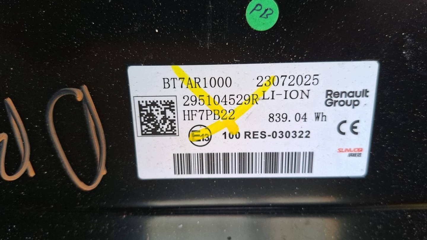 Bateria trakcyjna HEV/EV Dacia Bigster R1310 295104529R BT7AR1000