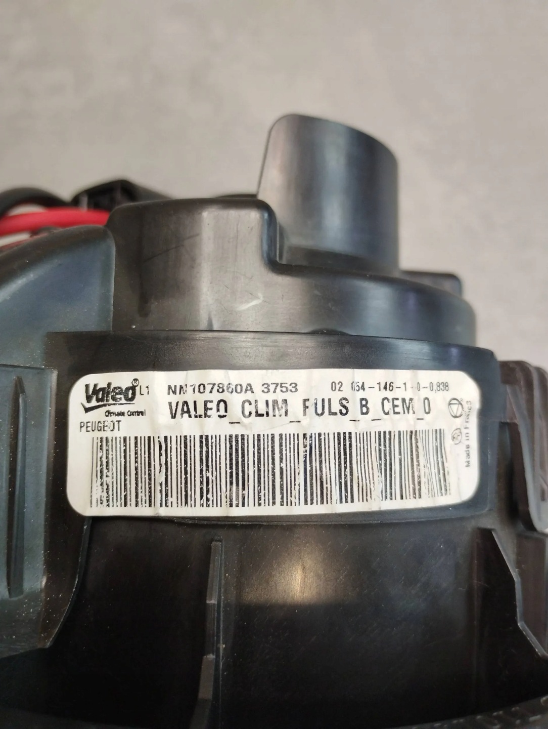Peugeot 508 heating air
