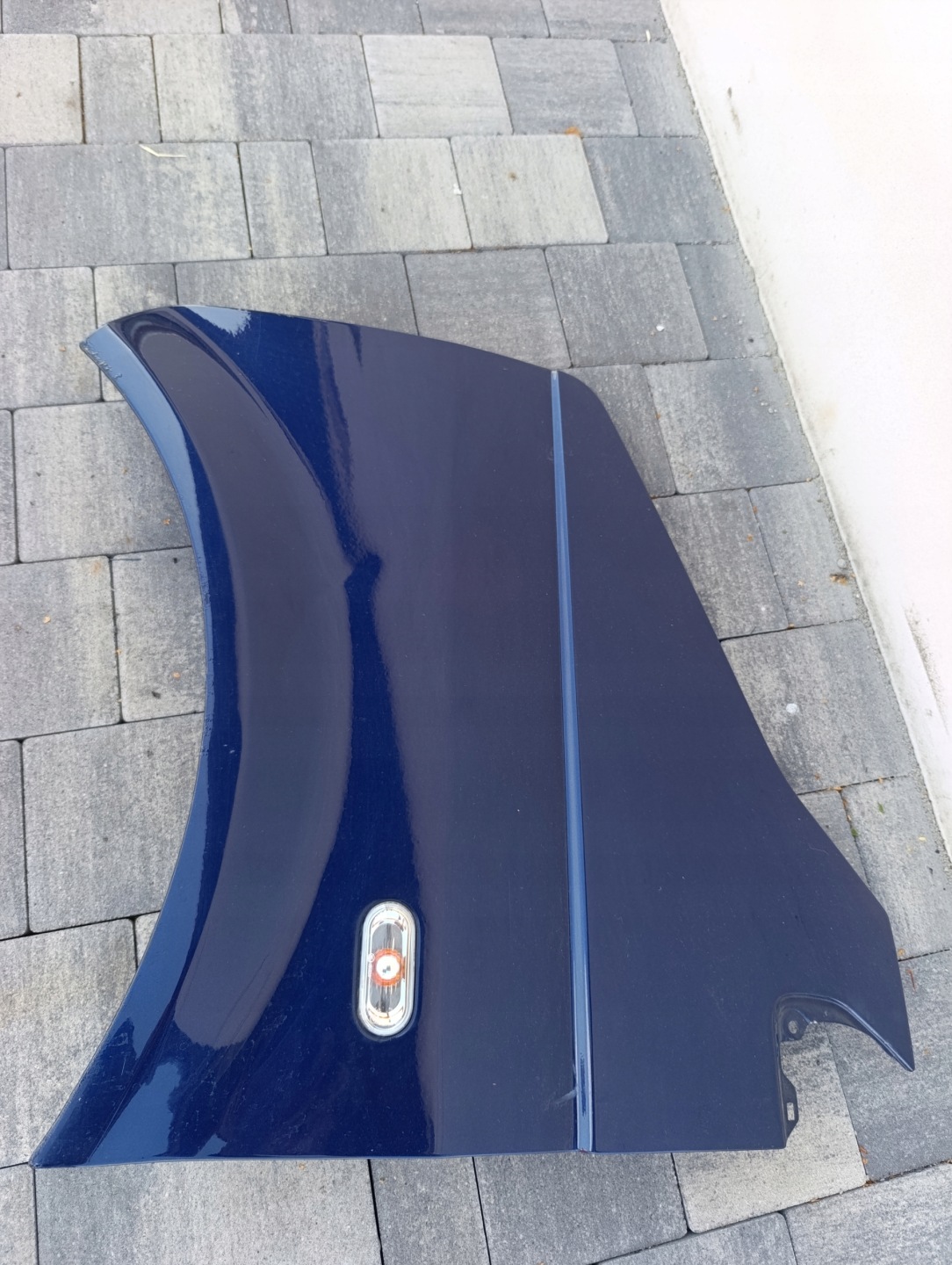 VW T5 T5 LIFT Kotflügel links blauer/ graphit