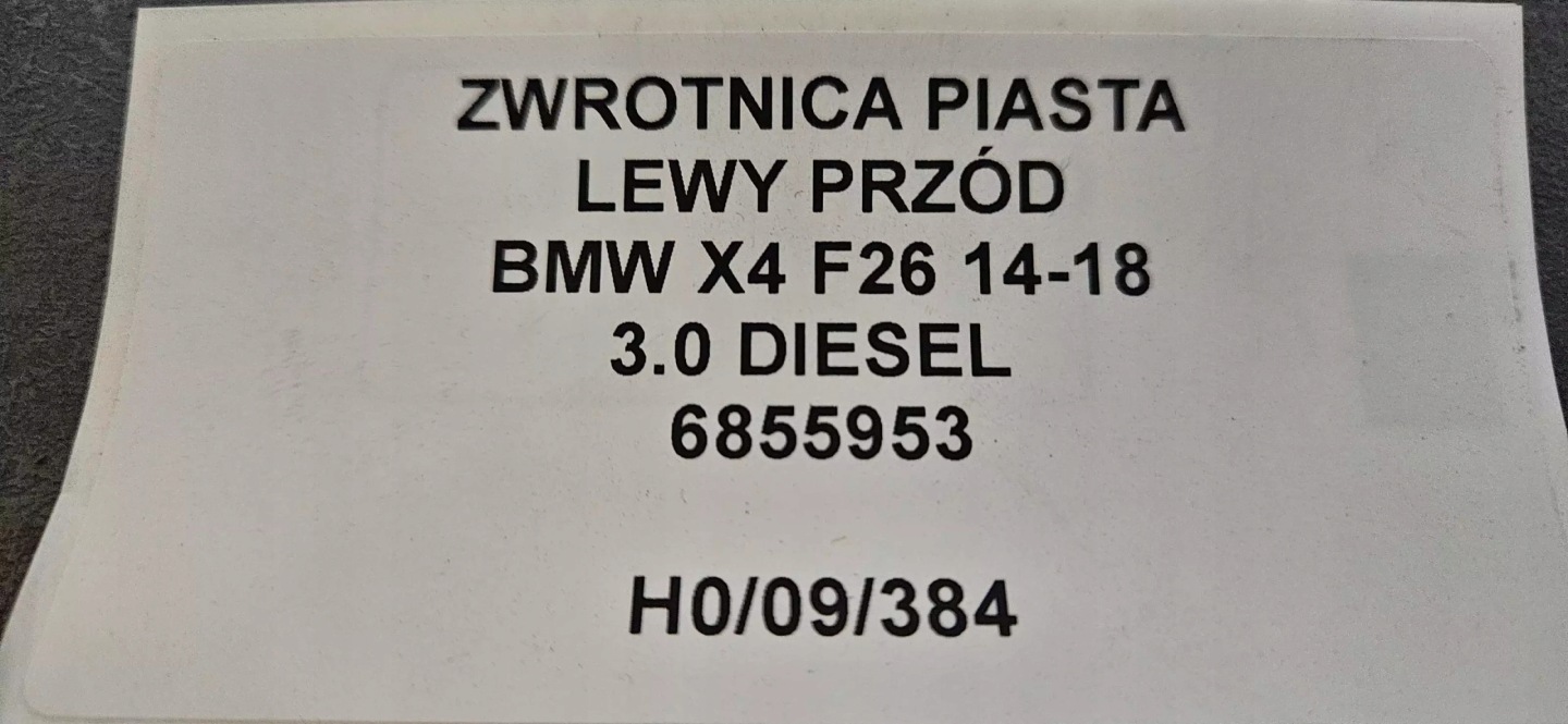 otoč čepu levý předek BMW X4 F26 14-18 3.0D