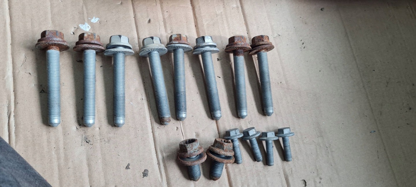 A6 C8 4K screws screw springing front SANEK axle beam siders A7 4K