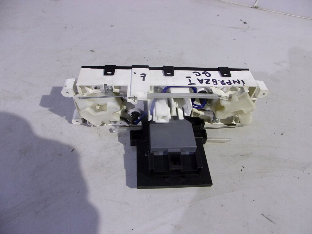 Subaru Impreza and control panel air conditioning devices