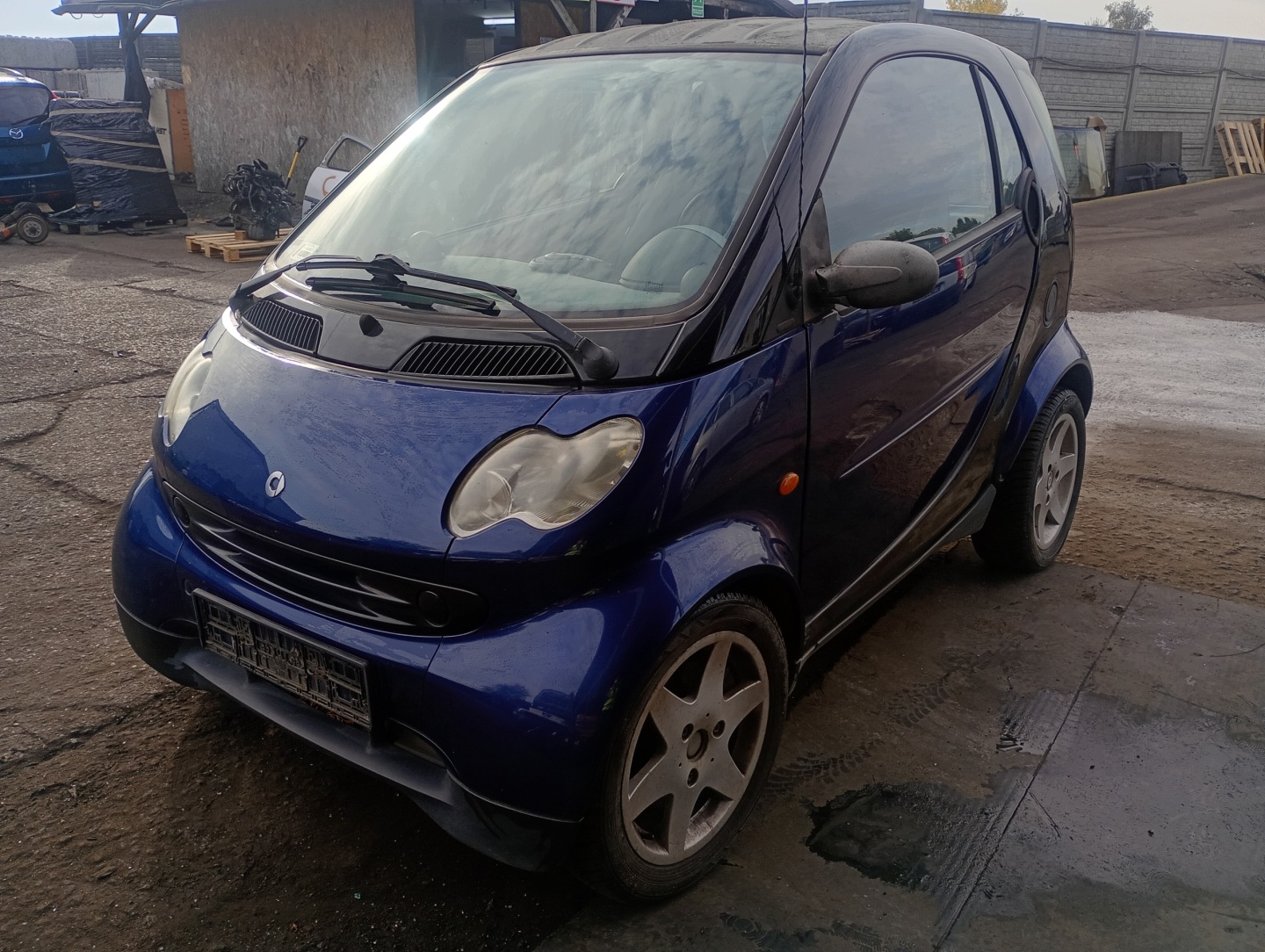sárvédő bal hátsó hátsó Smart Fortwo 450 Coupe 98-07
