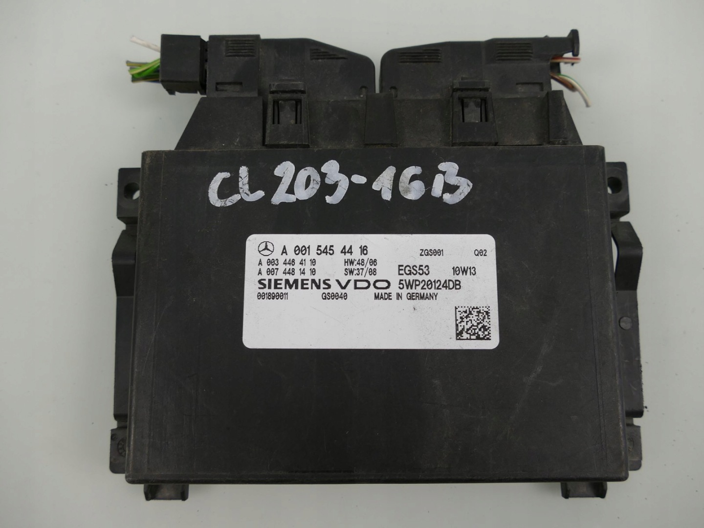 MERCEDES CLC160 CL203 W203 1.6 B control unit gearboxes A0015454416