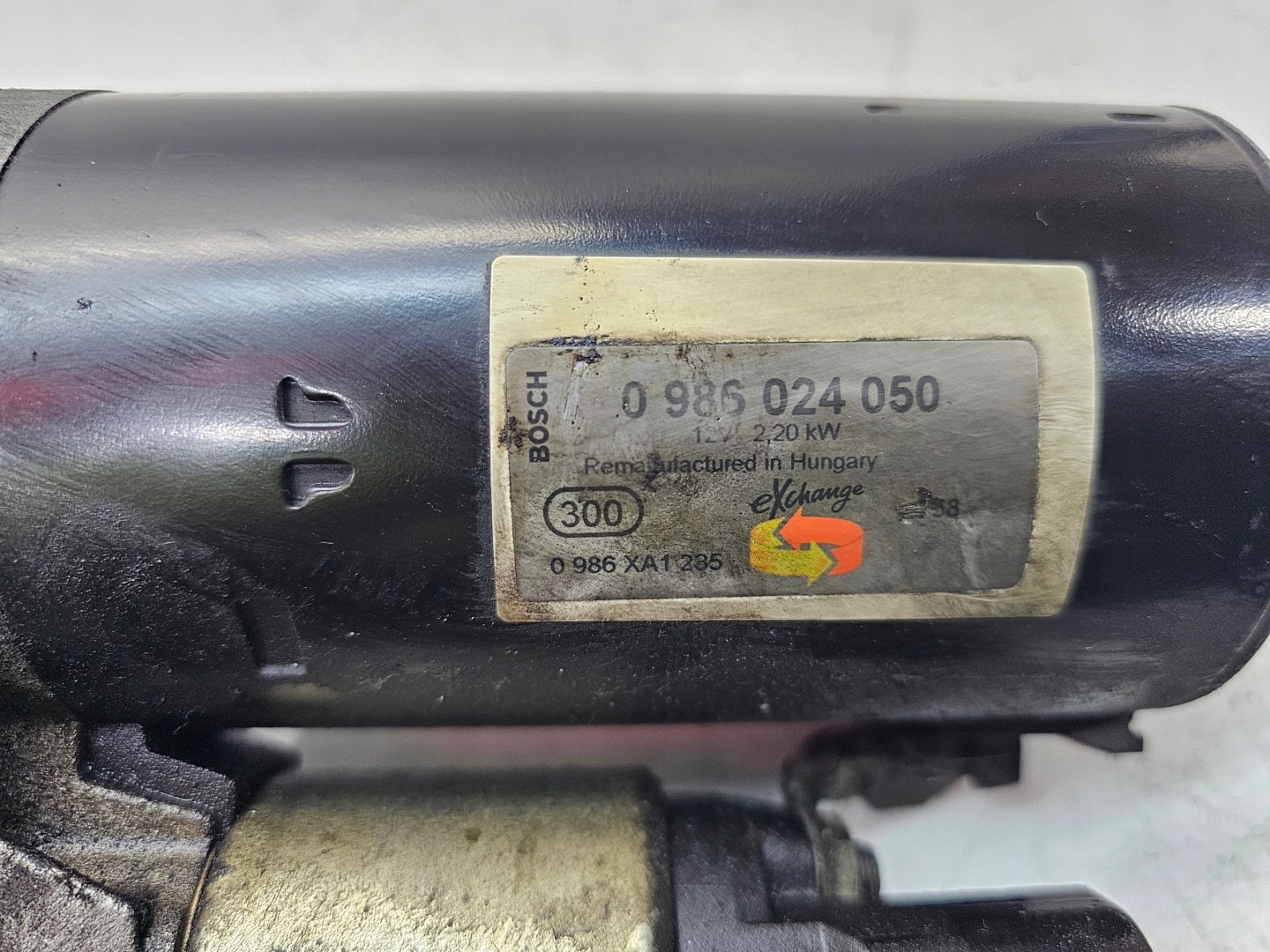 starter AUDI Q7 4L 3.0 TDI 0986024050 original