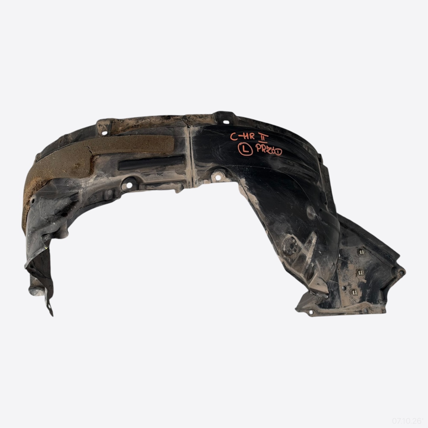 mudguard front left TOYOTA C-HR II 2024 year