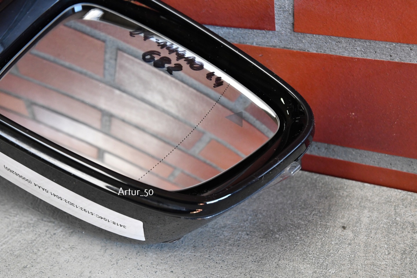 mirror right BMW M4 G82 G83 M-POWER KARBON KAMERA