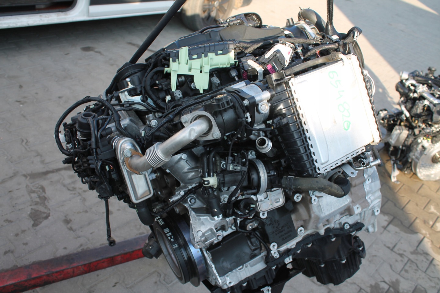 engine complete MERCEDES GLC GLE GLS C KLASA E 654820 BITURBO 8TYS KM