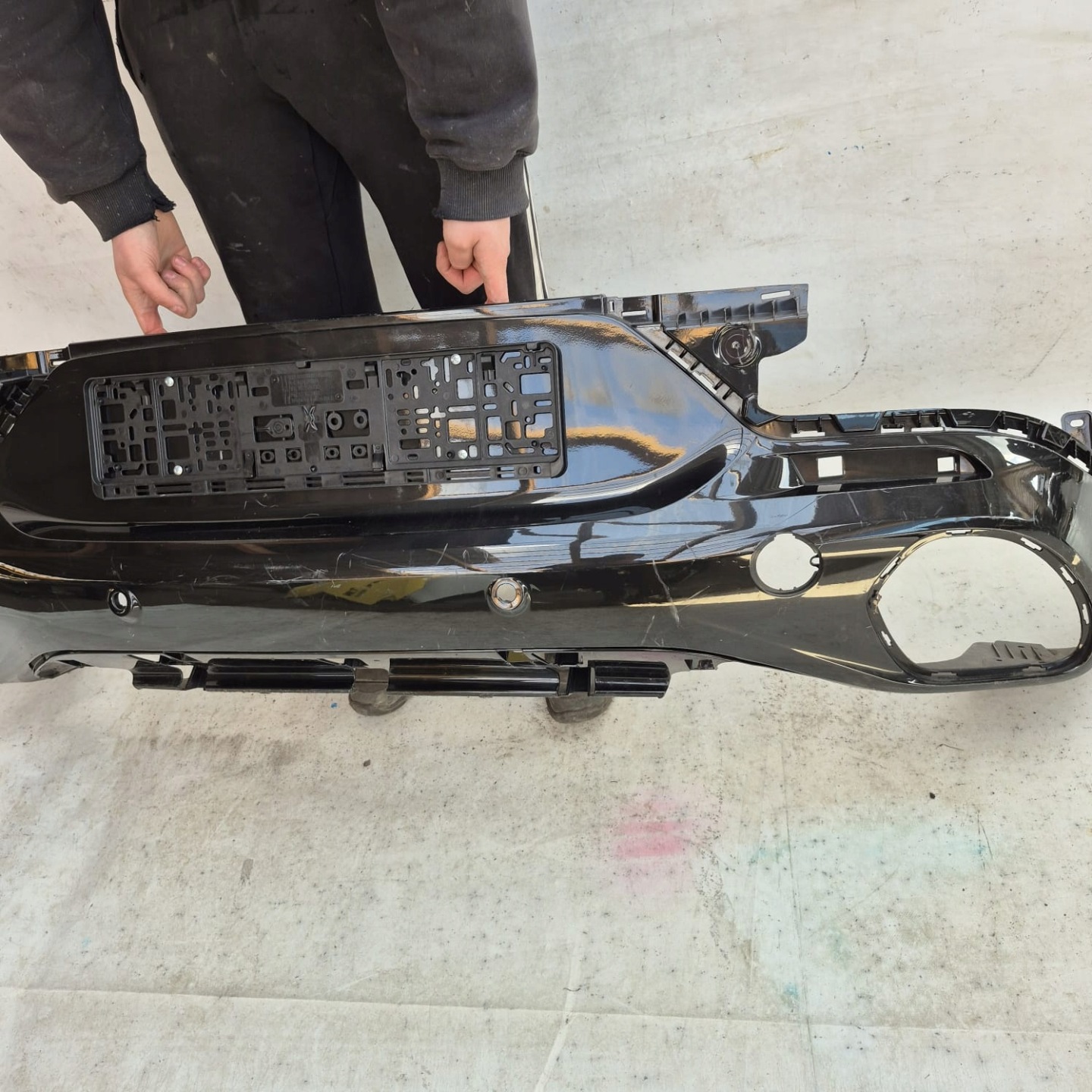 ALFA ROMEO TONALE VELOCE 22- bumper rear part rear PDC