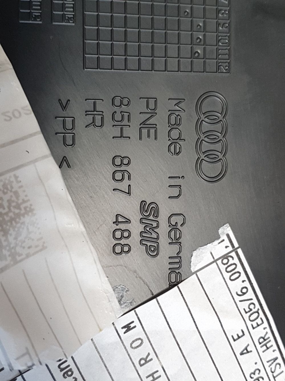 Audi SQ6 e-tron seite tür hinten rechts heck 85H867488