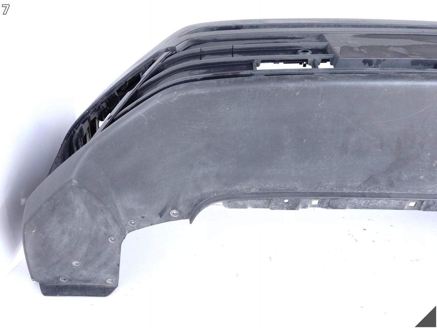 VW CRAFTER II 7C0 MAN TGE 16- bumper front + grid towing hook cap (6xPDC)