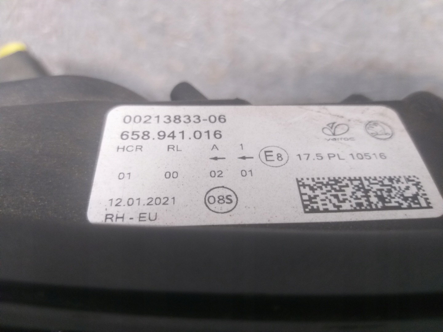 light front right SKODA KAMIQ FULL LED 568 568941016