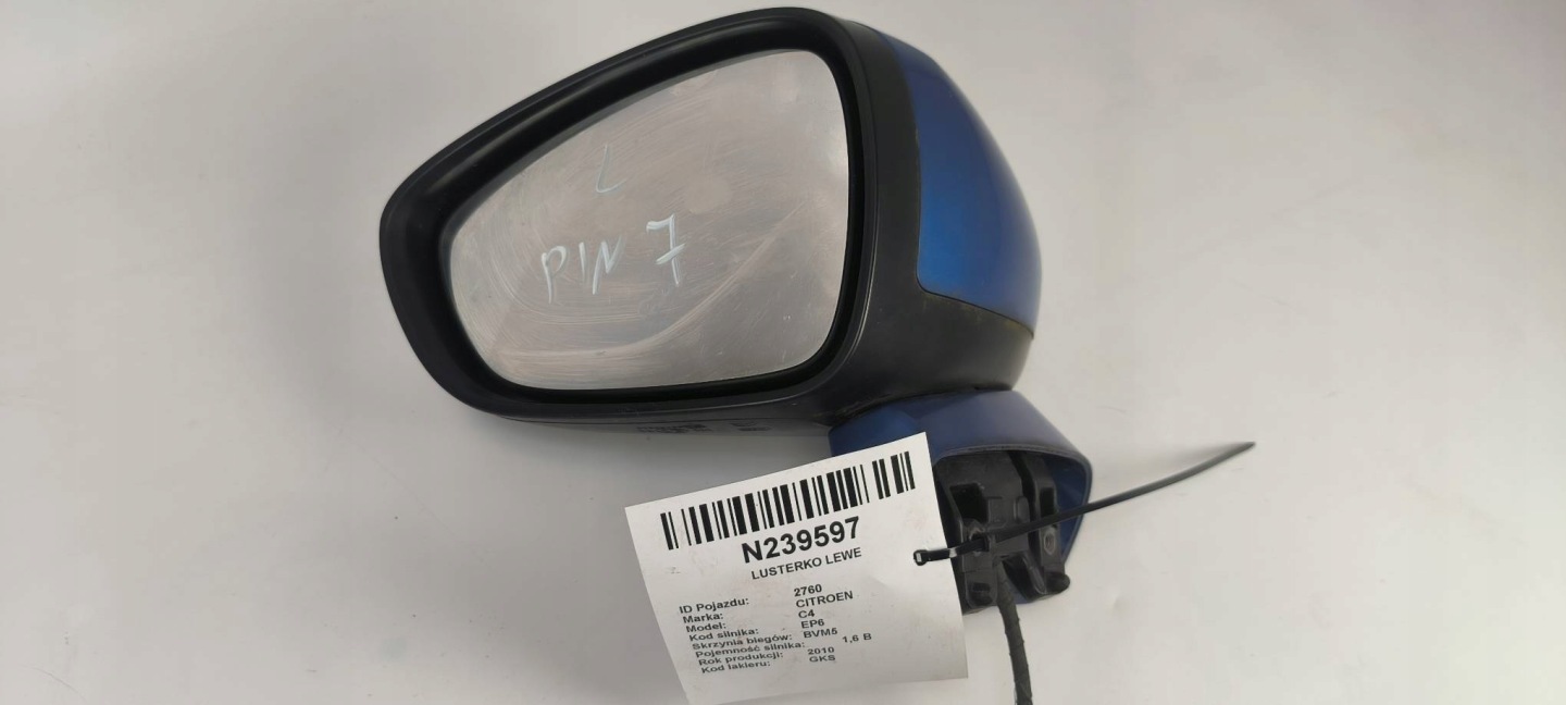 mirror left PIN 7 CITROEN C4