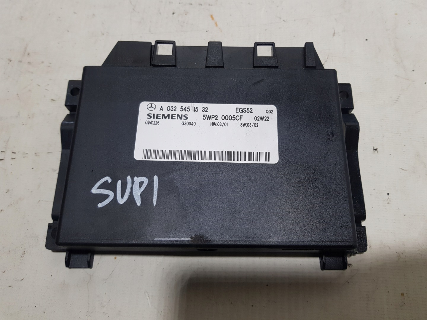 module control unit gearboxes MERCEDES SL R230 W230 0325451532