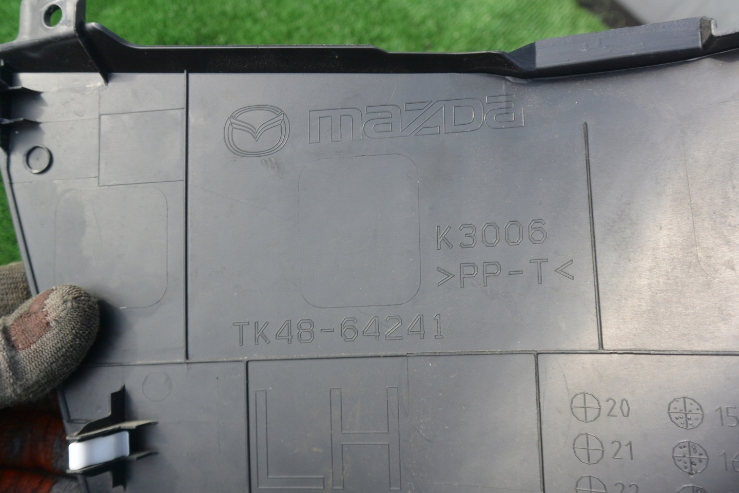 Couverture Couvre du tableau de bord Console Gauche MAZDA CX9 EU