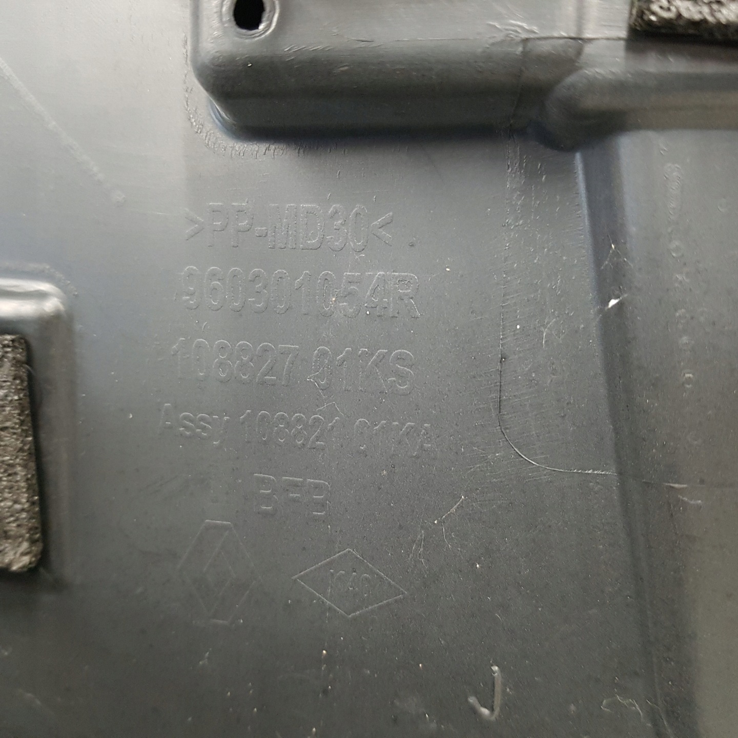 SPOILER LOTKA heckklappe RENAULT MEGANE 4