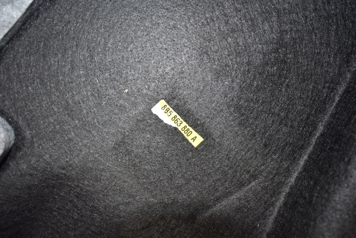 IDEALNY boot KPL. upholstery AUDI A5 B10 sedan 1