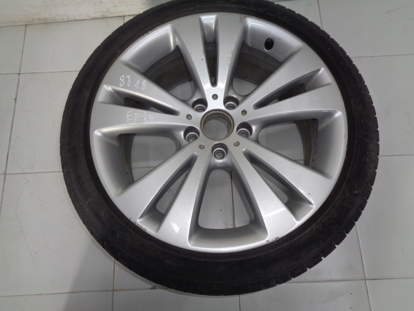 VW PASSAT EOS GOLF disk hliníkový 8J 18 ET44