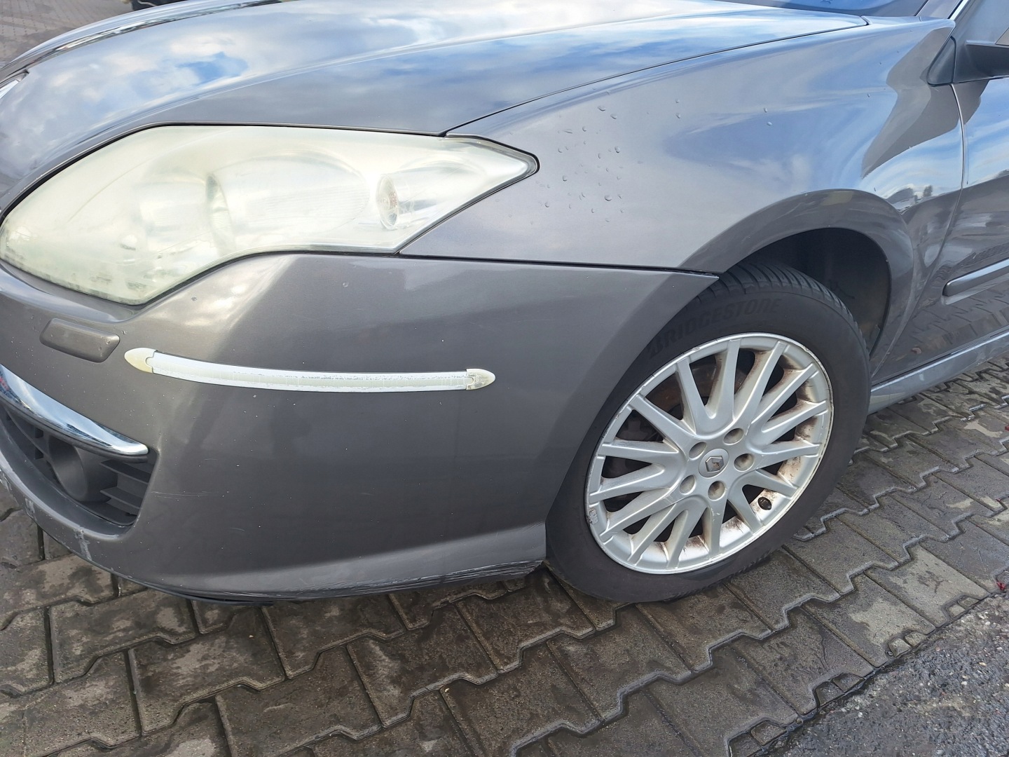 RENAULT LAGUNA 3 III 07-13 bumper front bonnet light fender TEKND 2.0 DCI