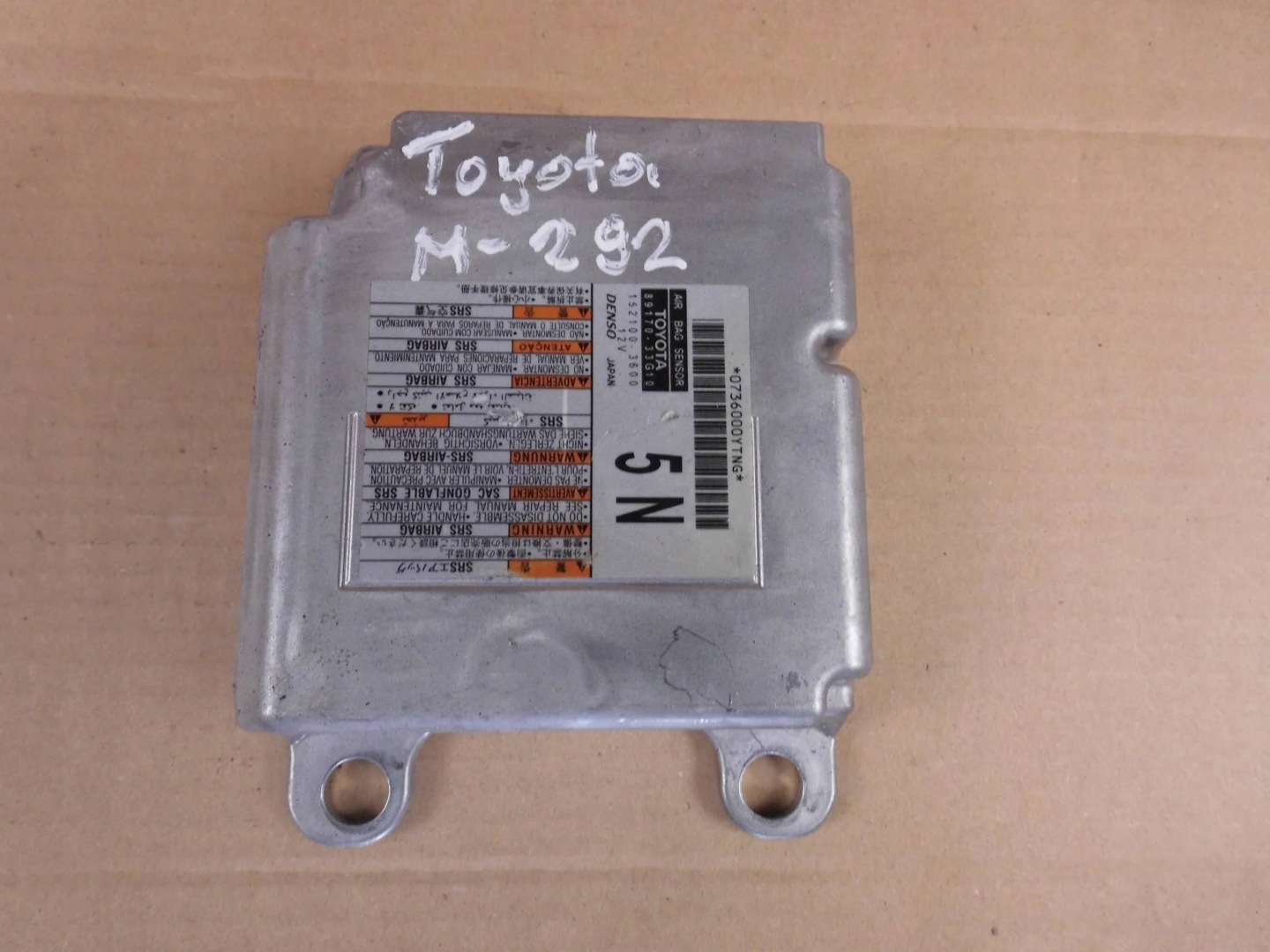 TOYOTA CAMRY 2020 SENSOR AIRBAG AIRBAG