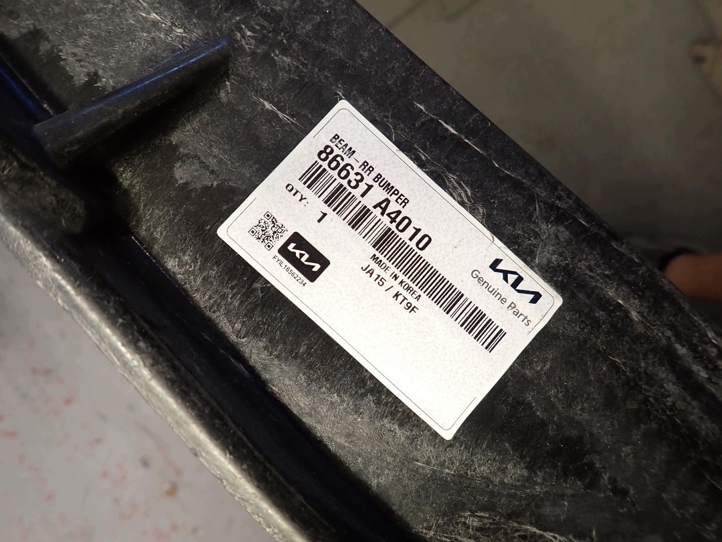 sider below bumper rear part KIA CARENS IV 2013- 86631-A4010