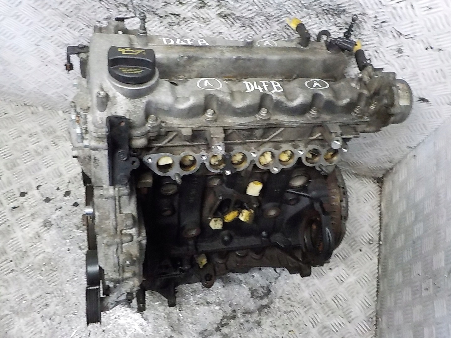 HYUNDAI I30 KIA CEED VENGA engine 1.6 CRDI D4FB PRZEBIEG 136 TYS