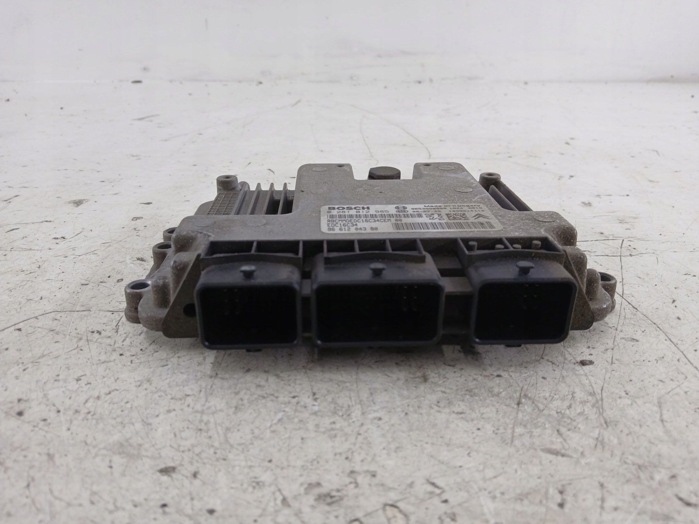 CITROEN C4 e 1.6 HDI Centralina Motore 9661204380
