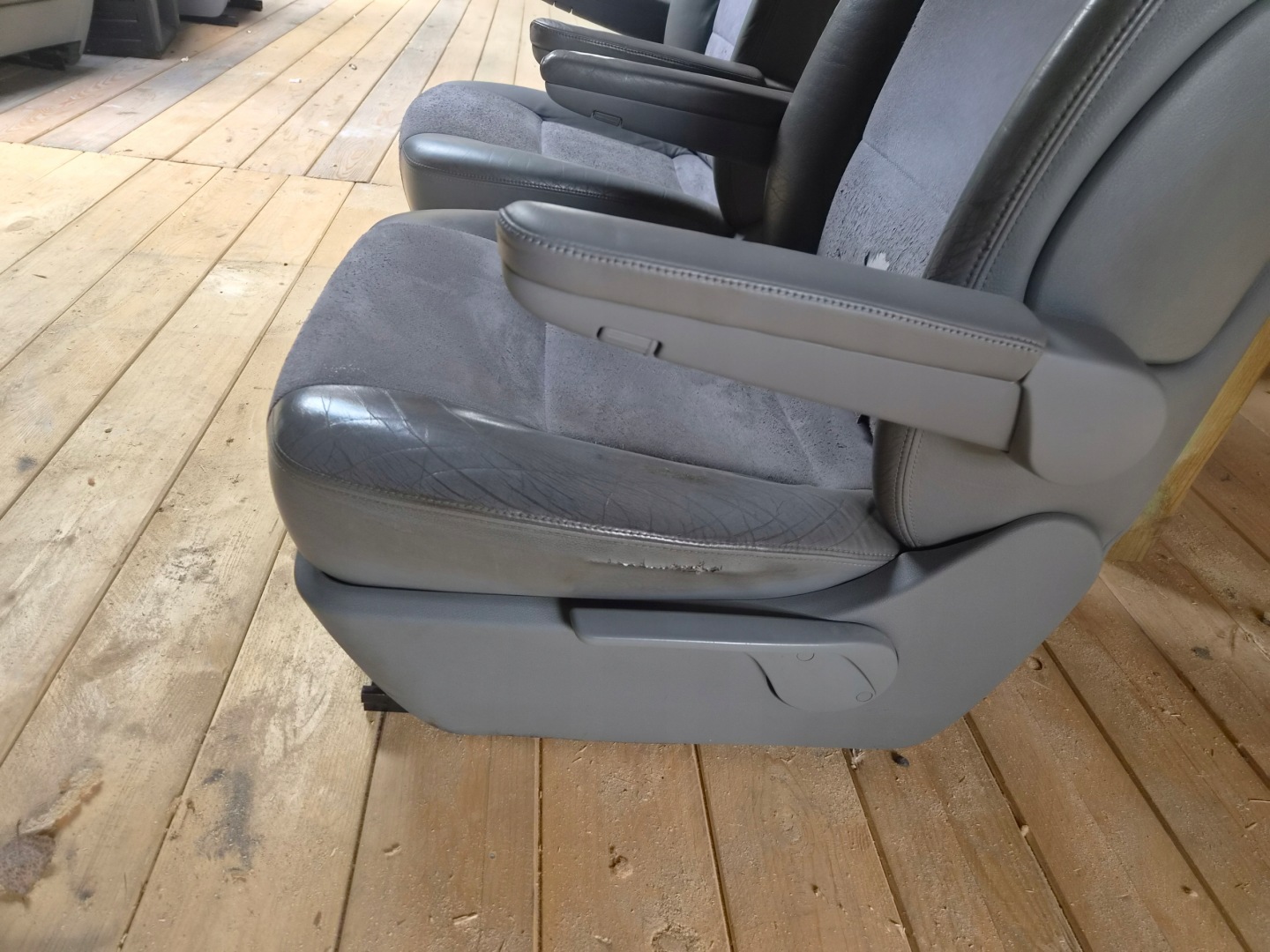 VW T5 T6 KOMPLET seats PRZEDNICH PASAZER KIEROWCA front leather/ alkaline