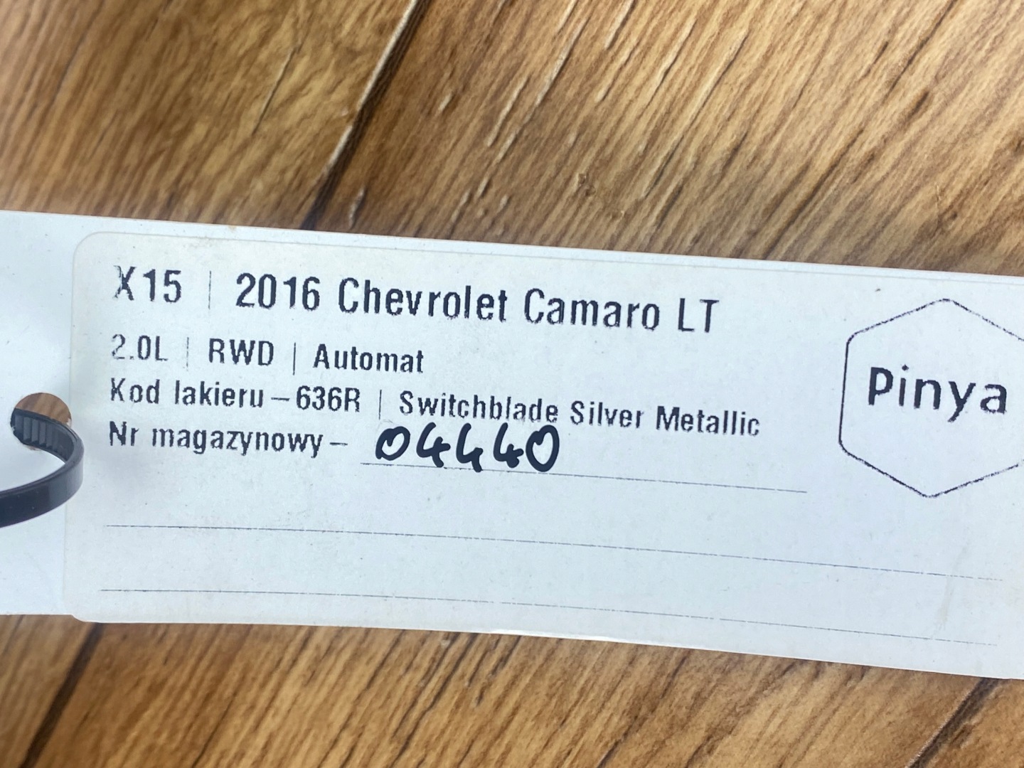 Odma separator Chevrolet Camaro 2016+ USA