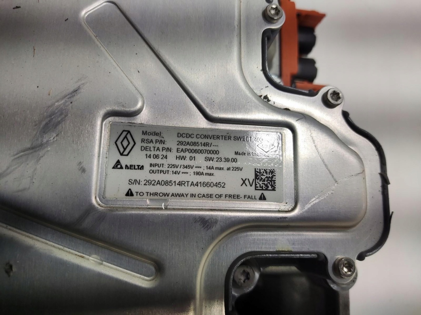 INWERTER KONWERTER RENAULT CAPTUR II LIFT 1.6 E-TECH 2024-2026 292A08514R