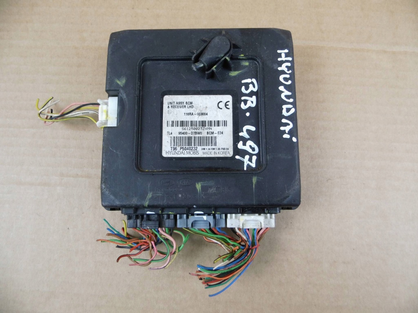 Hyundai Tucson III TL module computer control unit BCM 95400-D7BW0